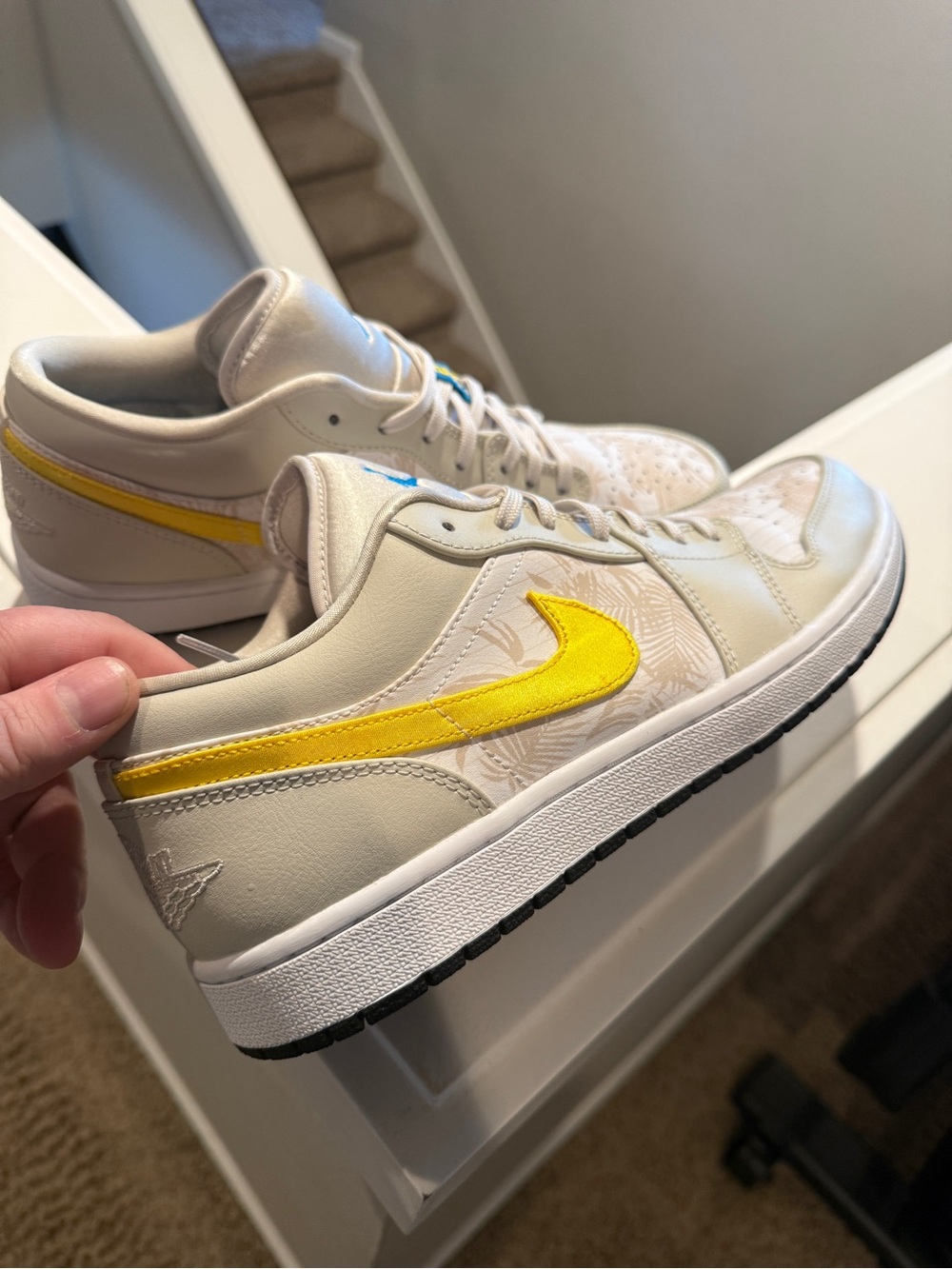 Jordan 1 Low Palm Tree 11.5 CL3022-107